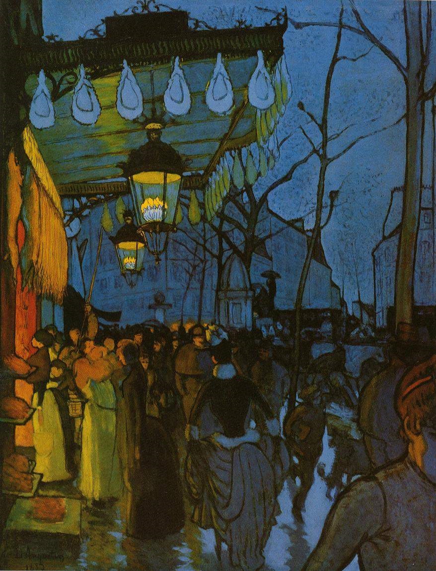 Avenue de Clichy, five 1887