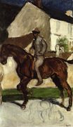 Equestrian Self Portrait 1887