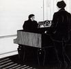 Umberto Boccioni - Pianist and Listener 1908