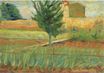 Umberto Boccioni - Paesaggio. Landscape 1908-1909