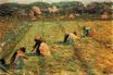 Umberto Boccioni - Farmers at work (Risaiole).  Contadini al lavoro (Risaiole) 1908