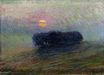 Umberto Boccioni - Landscape with Sunset 1908