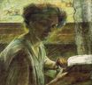 Umberto Boccioni - Portrait of a Young Woman 1909