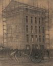 Umberto Boccioni - House under construction 1910