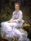 Marie Bracquemond - The Lady in white 1890