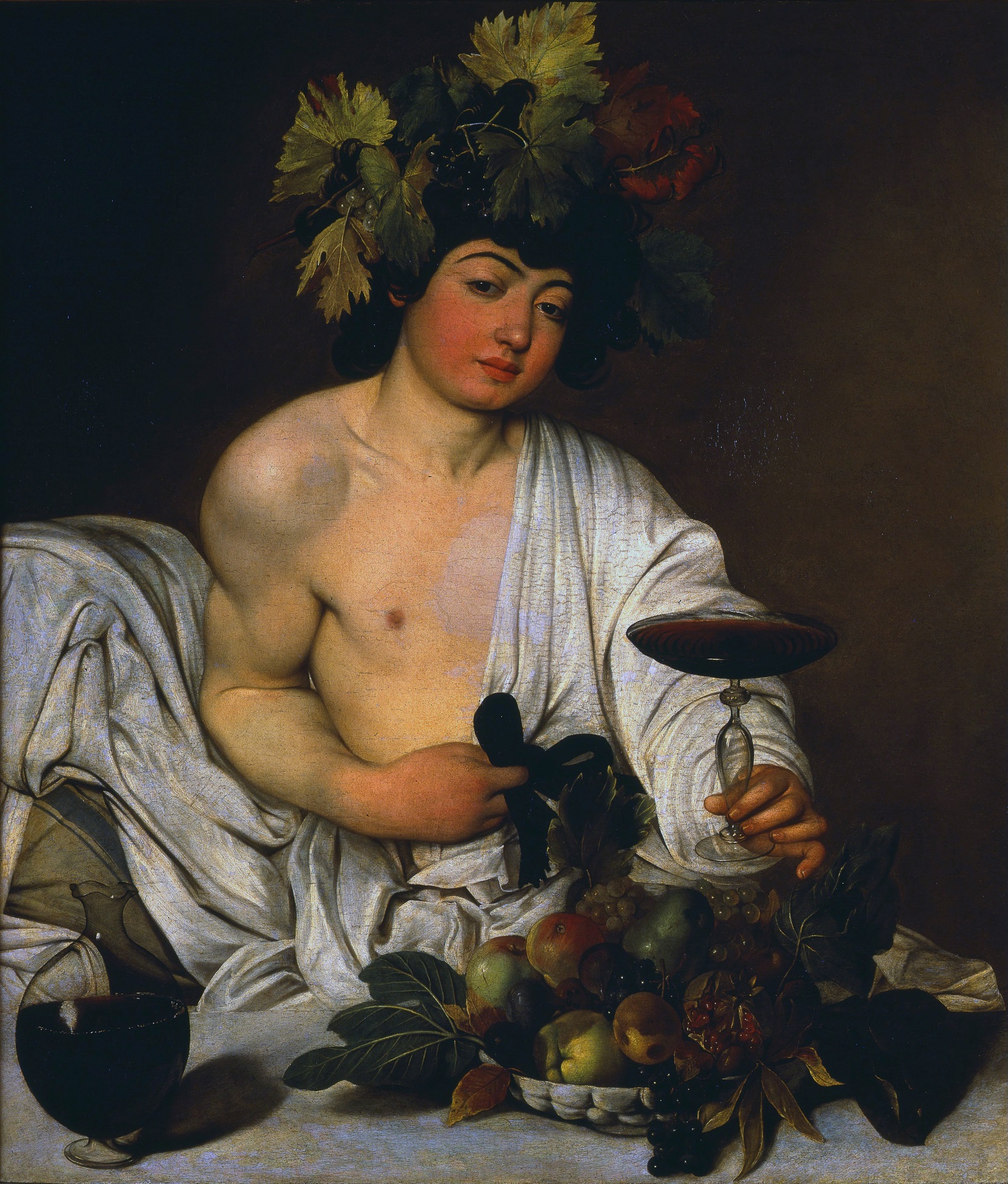 Caravaggio - Bacchus 1596