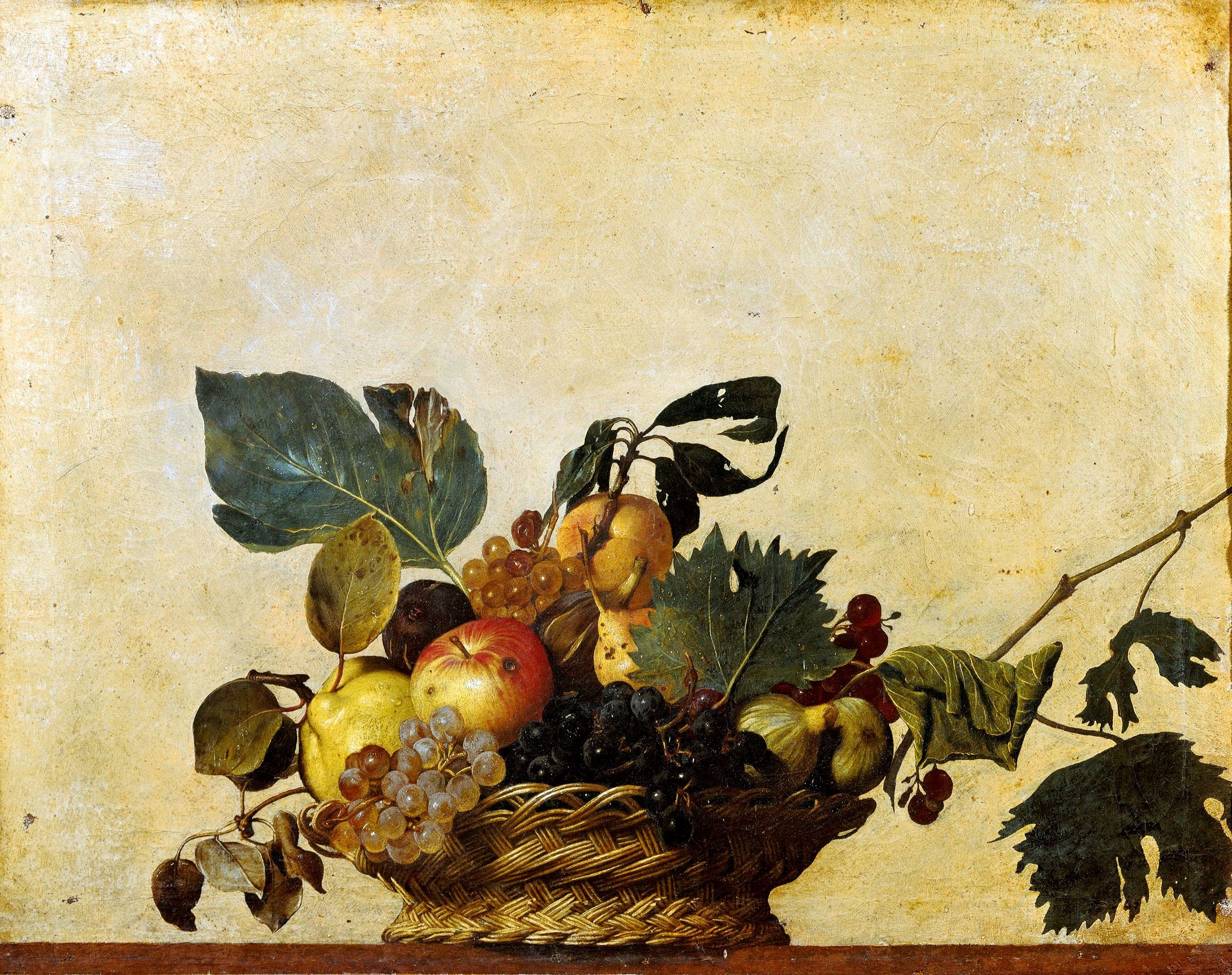 Caravaggio - Basket of Fruit 1596