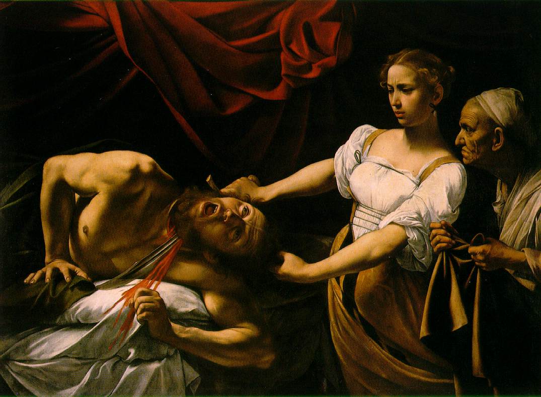 Caravaggio - Judith Beheading Holofernes 1598-1599