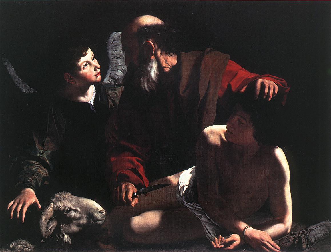 Caravaggio - Sacrifice of Isaac 1598