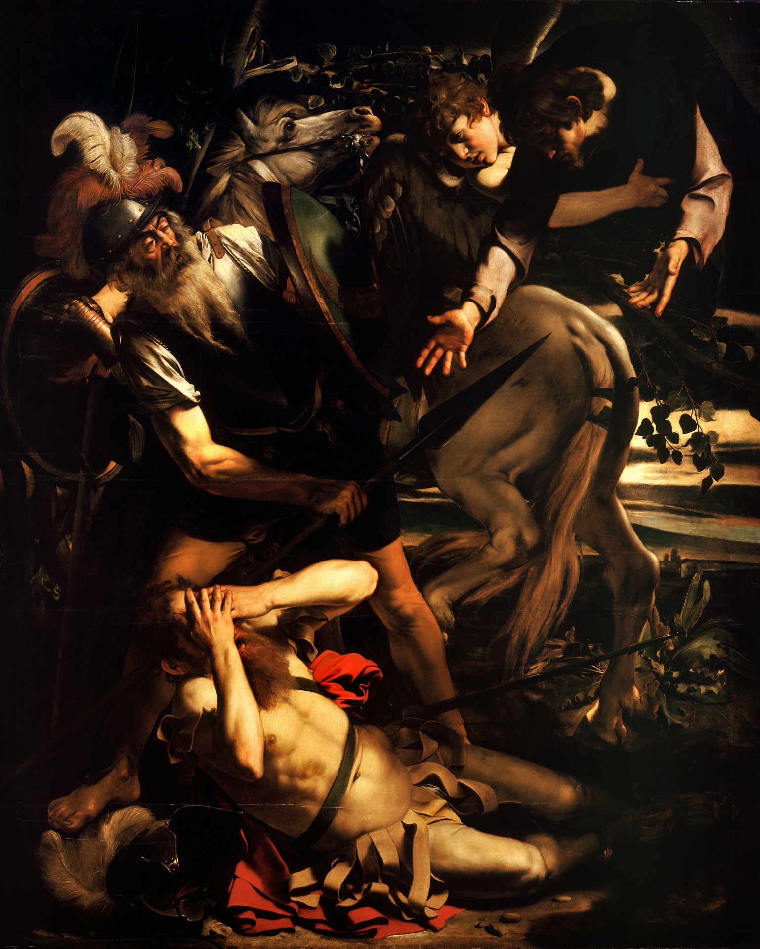Caravaggio - Conversion of Saint Paul 1600