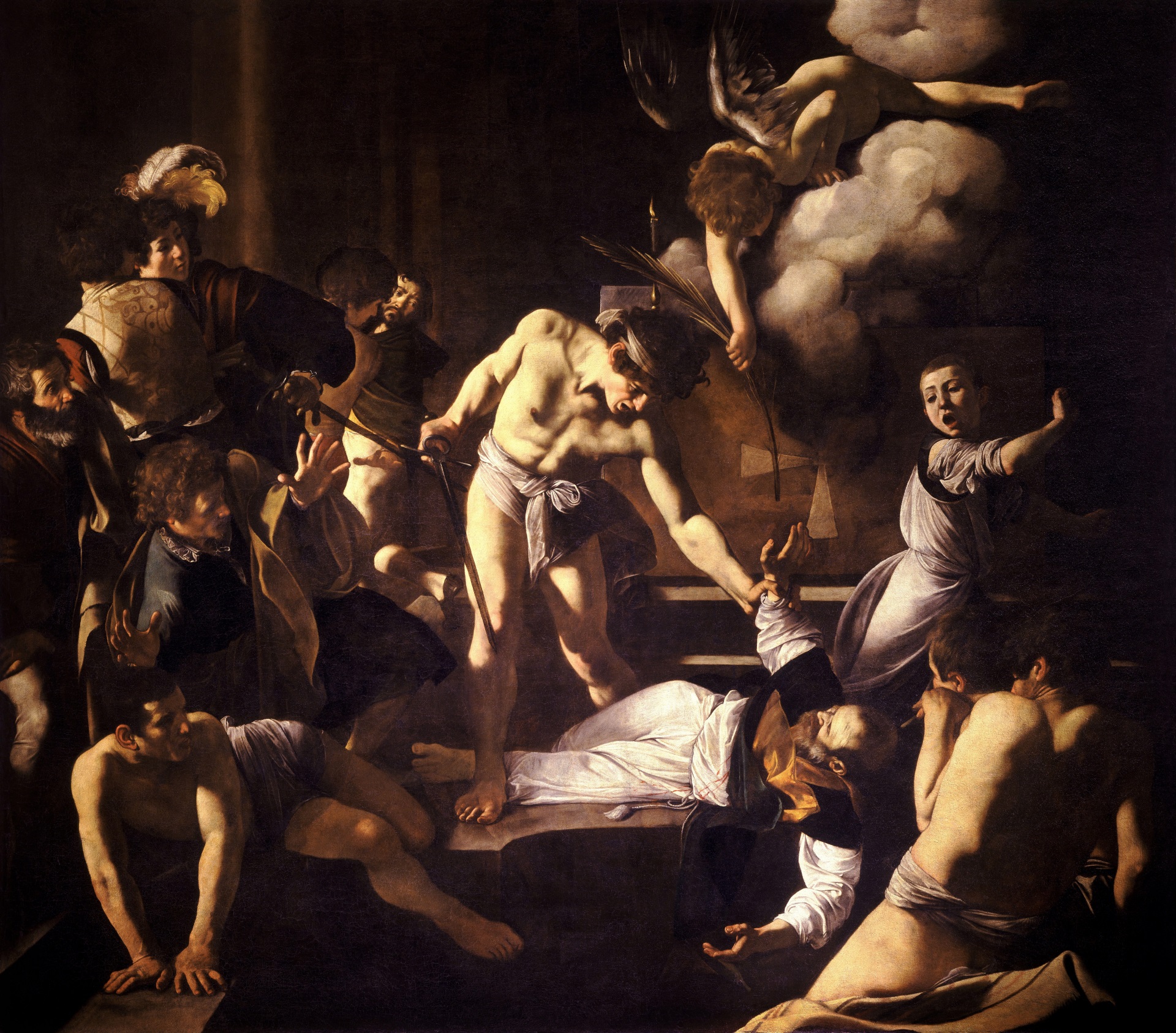 Caravaggio - Martyrdom of Saint Matthew 1600