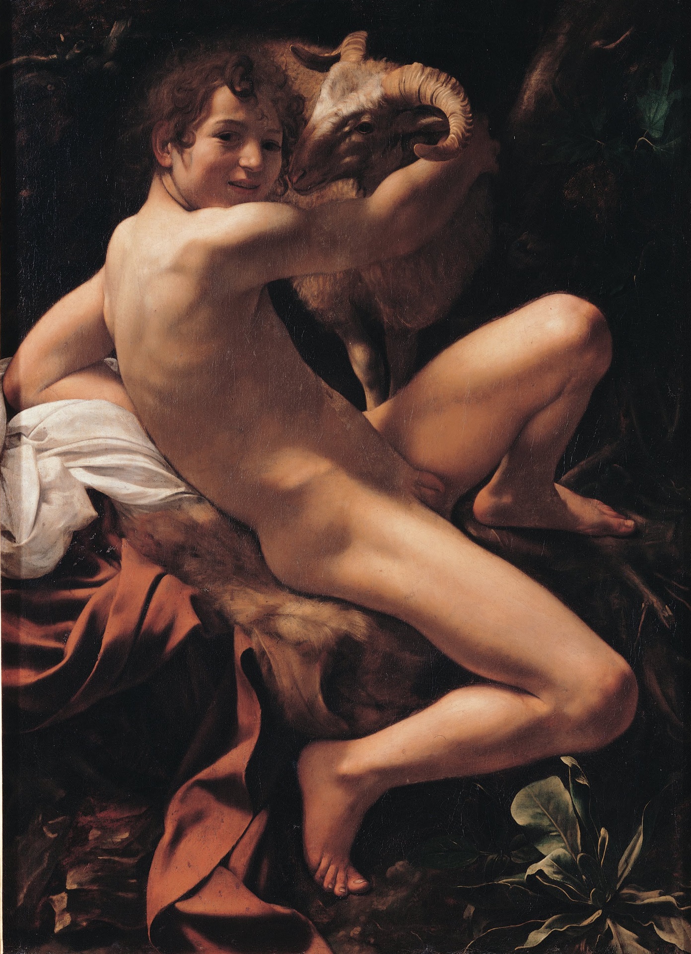 Caravaggio - John the Baptist 1602