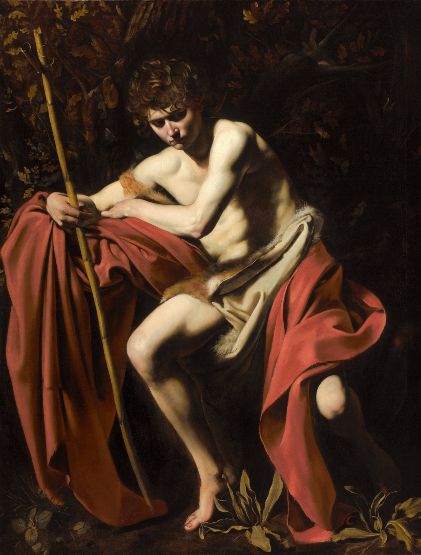 Caravaggio - John the Baptist 1604