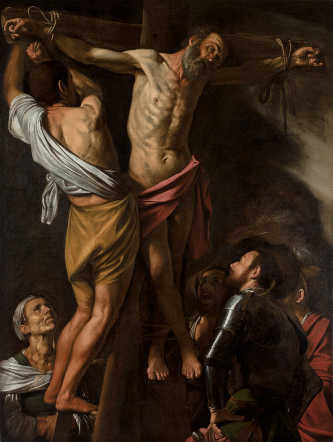 Caravaggio - Crucifixion of Saint Andrew 1607