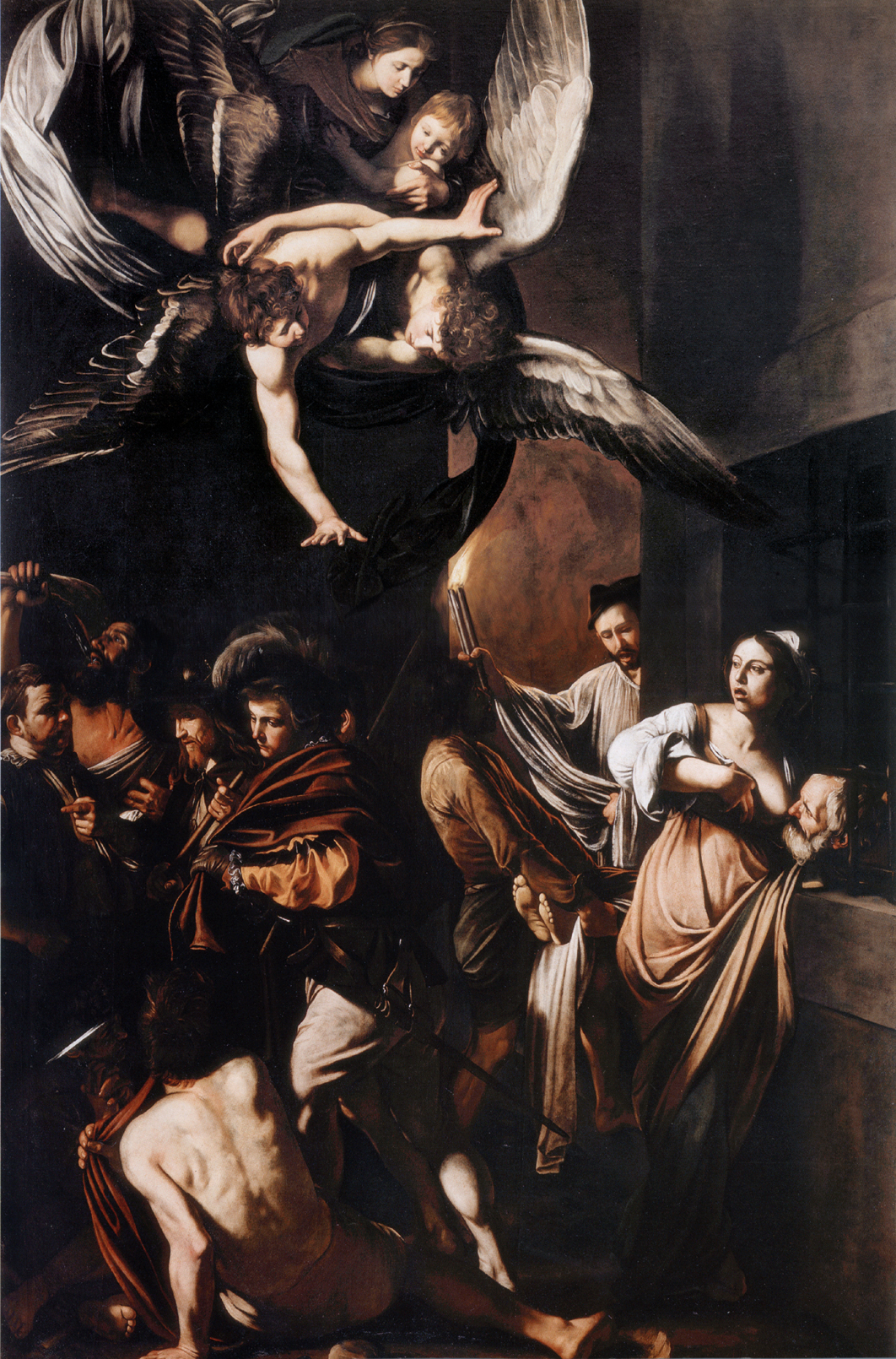 Caravaggio - The Seven Works of Mercy 1607