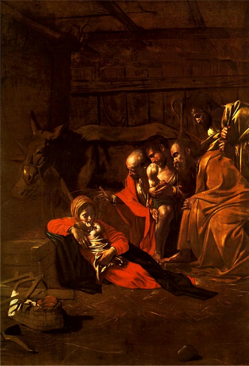 Caravaggio - Adoration of the Shepherds 1609