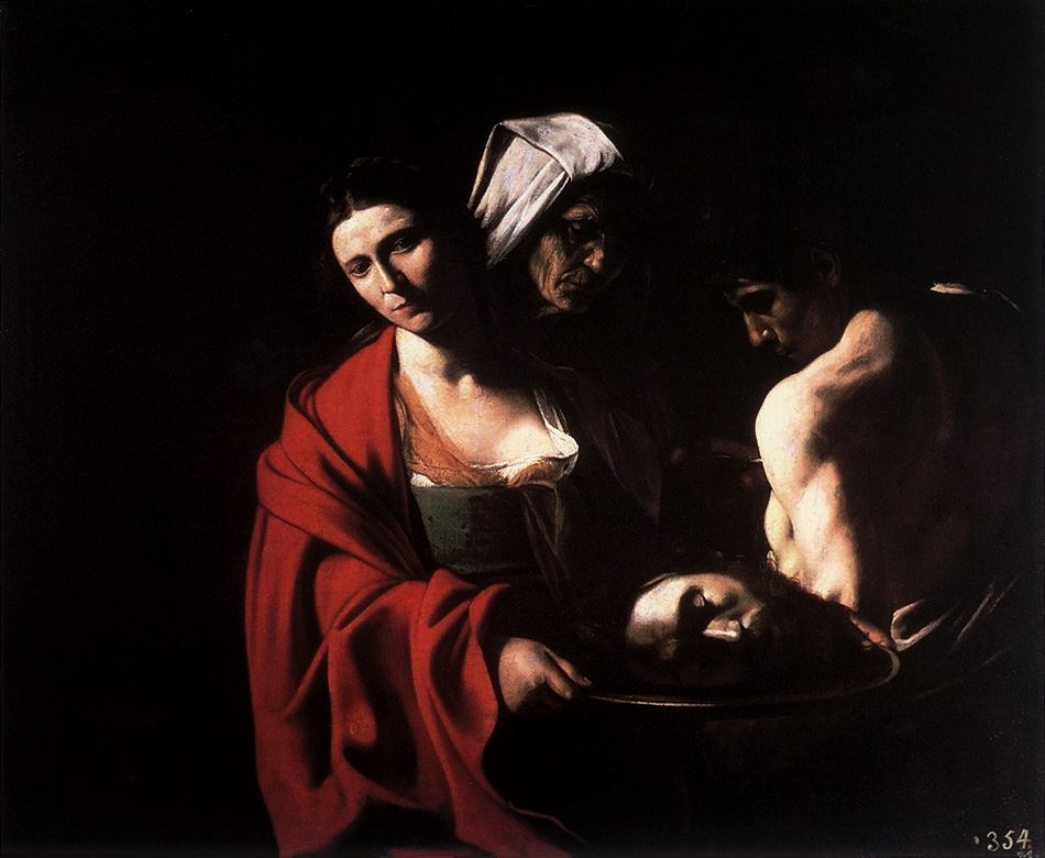 Caravaggio - Salome with the Head of John the Baptist 1609