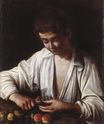 Caravaggio - Boy Peeling Fruit 1592