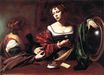 Caravaggio - Martha and Mary Magdalene 1598