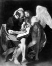 Caravaggio - Saint Matthew and the Angel 1602
