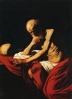 Caravaggio - Saint Jerome in Meditation 1606