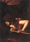 Caravaggio - John the Baptist 1608