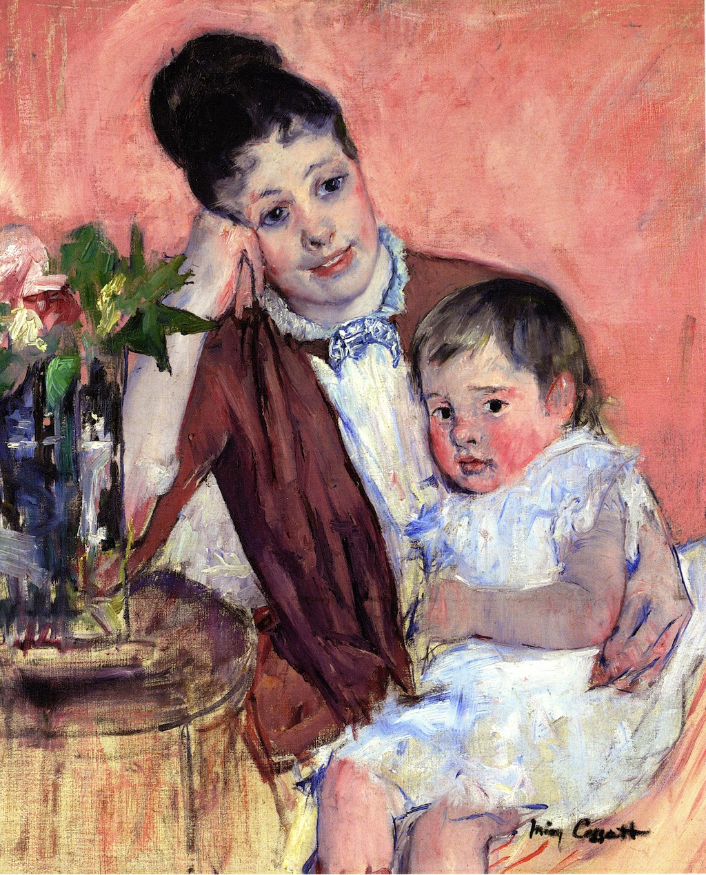 mary cassatt mother and child 1890
