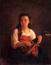 Mary Cassatt - The Mandolin Player 1868
