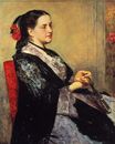 Mary Cassatt - Portrait of a Lady of Seville 1873