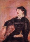 Mary Cassatt - Portrait of an Italian Lady 1878
