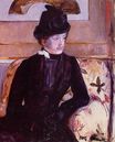 Mary Cassatt - Mrs. Gardner Cassatt in Black 1880