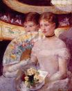 Mary Cassatt - Two Women in a Theater Box 1881-1882