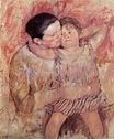 Mary Cassatt - Woman and Child 1887-1888