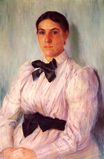 Mary Cassatt - Portrait of Mrs William Harrison 1890