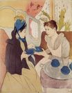 Mary Cassatt - The Visit 1890-1891