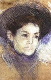 Mary Cassatt - Portrait of a Woman 1890