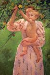 Mary Cassatt - Baby Reaching For An Apple 1892