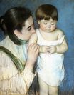 Mary Cassatt - Young Thomas And His Mother 1893