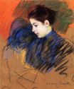 Mary Cassatt - Young Woman Reflecting 1894