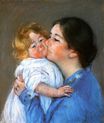 Mary Cassatt - A Kiss For Baby Anne 1896-1897