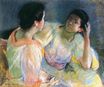 Mary Cassatt - The Conversation 1896