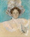 Mary Cassatt - Adaline Havemeyer in a White Hat 1898