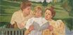 Mary Cassatt - Family Group Reading 1898