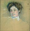 Mary Cassatt - Portrait of young woman 1901