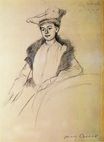 Mary Cassatt - Portrait of Mme. Fontveille 1902