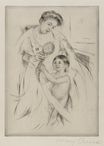 Mary Cassatt - La Glace a Main 1905