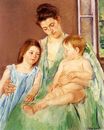 Mary Cassatt - Young Mother and Two Children 1905