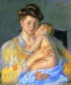 Mary Cassatt - Baby John Asleep, Sucking His Thumb 1910