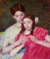 Mary Cassatt - The Chrochet Lesson 1913