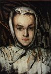 Portrait of Marie Cezanne the artist's sister 1867